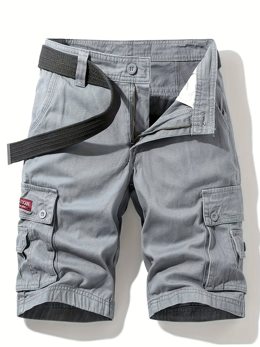 Mens Cargo Shorts Multi Pocket Casual Summer Fit