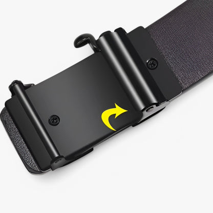 Mens Classic Leather Belt Formal Casual Durable Waist Strap