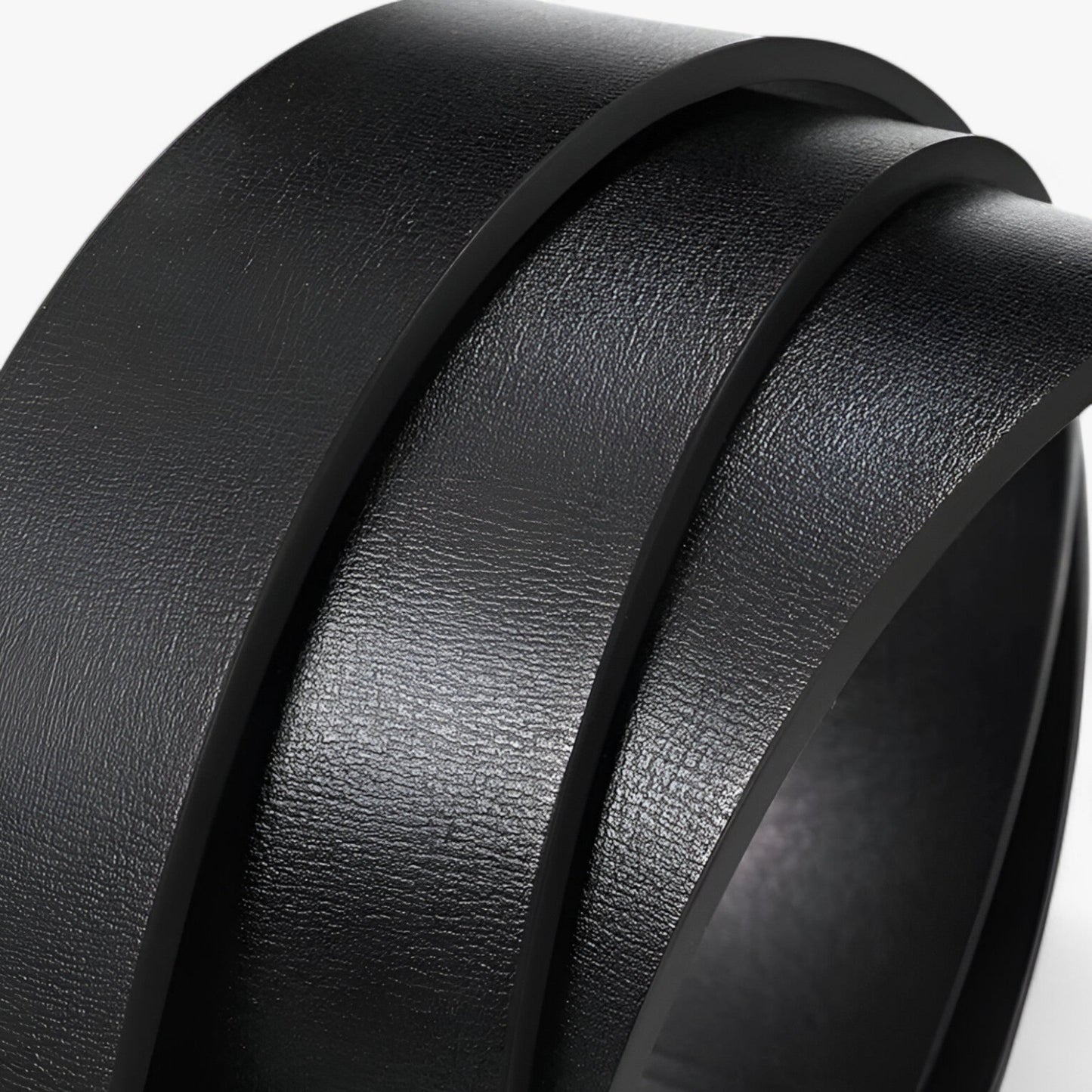Mens Classic Leather Belt Formal Casual Durable Waist Strap