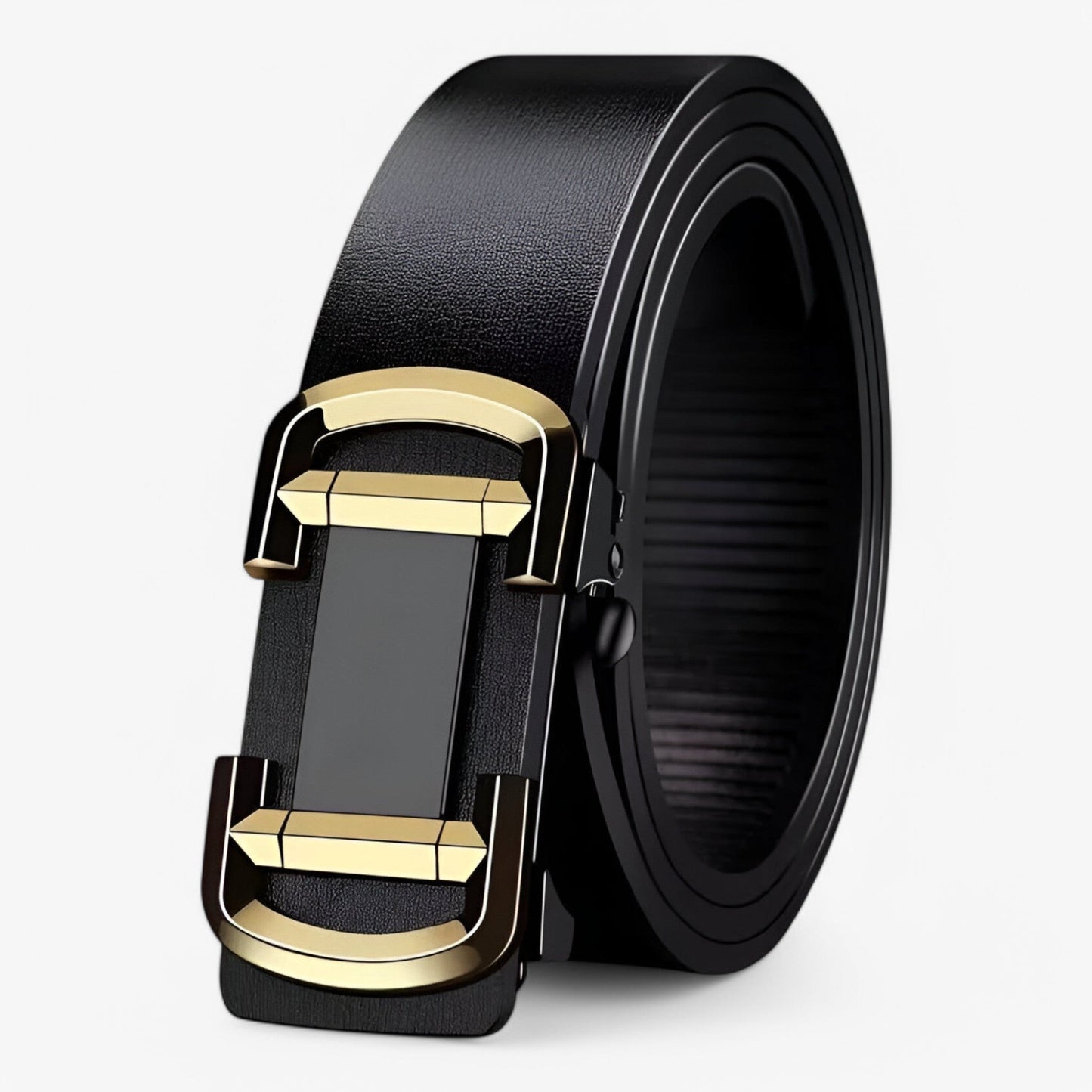 Mens Classic Leather Belt Formal Casual Durable Waist Strap