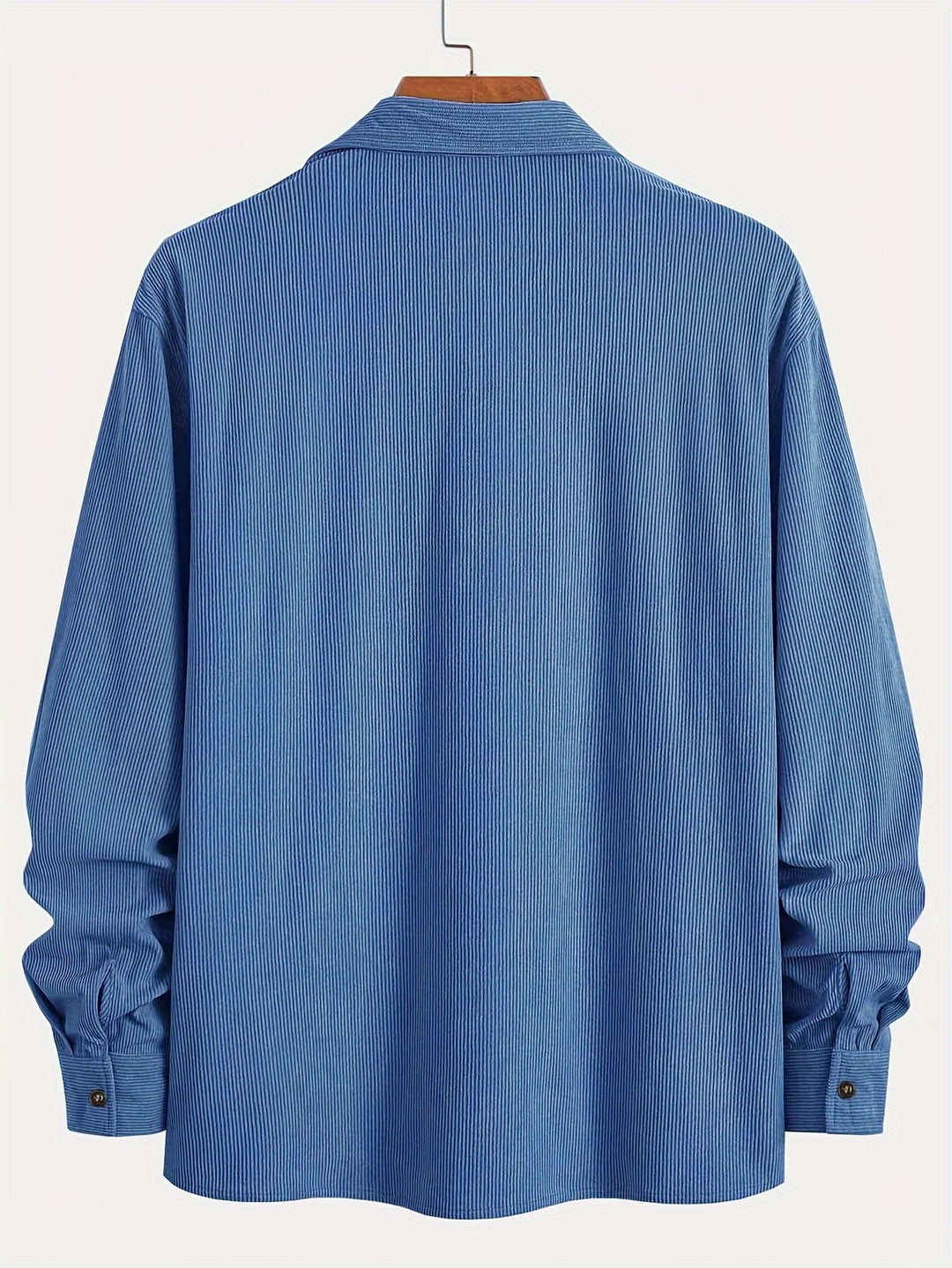 Mens Corduroy Shirt Jacket Casual Button Up Overshirt