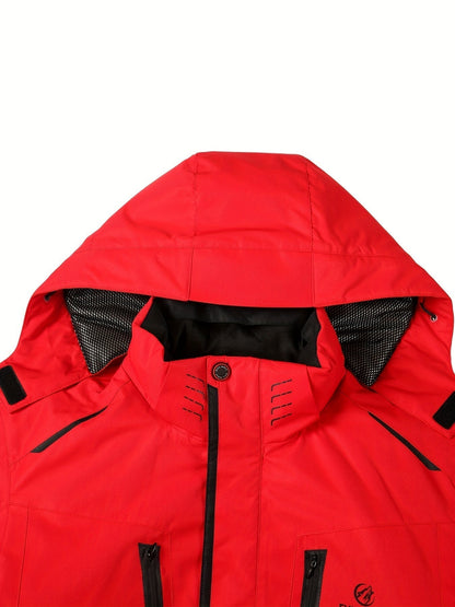 Mens Insulated Ski Suit Waterproof Snowboarding Winter Snowsuit Set
