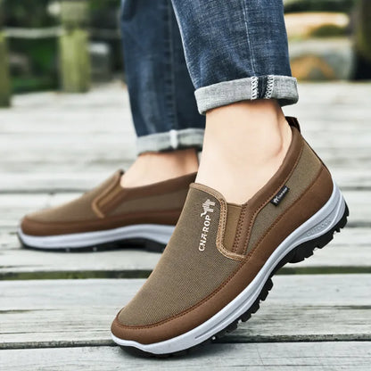 Mens Orthopedic Sneakers Breathable Mesh Slip On Walking Shoes