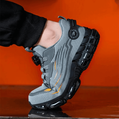 Mens Safety Work Shoes Steel Toe Kevlar Sole Anti Slip Lightweight
