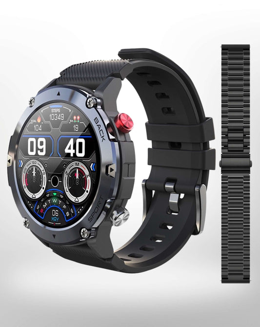 Mens Smart Fitness Watch Bluetooth Health Tracker