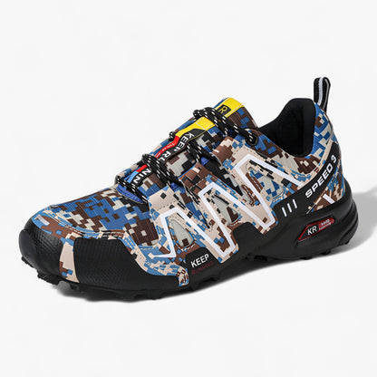 Mens Waterproof Hiking Shoes Outdoor Trekking Sneakers