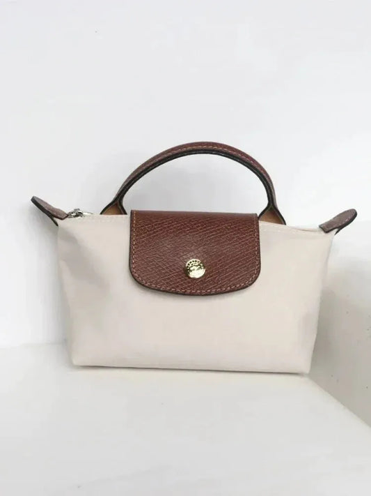 Mini Leather Shoulder Bag Compact Crossbody Handbag Womens Purse
