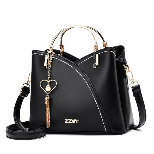 Morgana Tote Bag Stylish PU Leather Handbag with Crossbody Strap