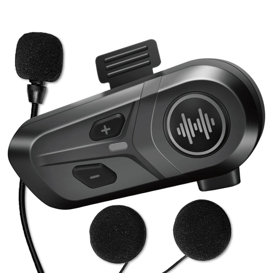Motorcycle Helmet Bluetooth Headset Wireless Intercom Noise Cancelling Audio
