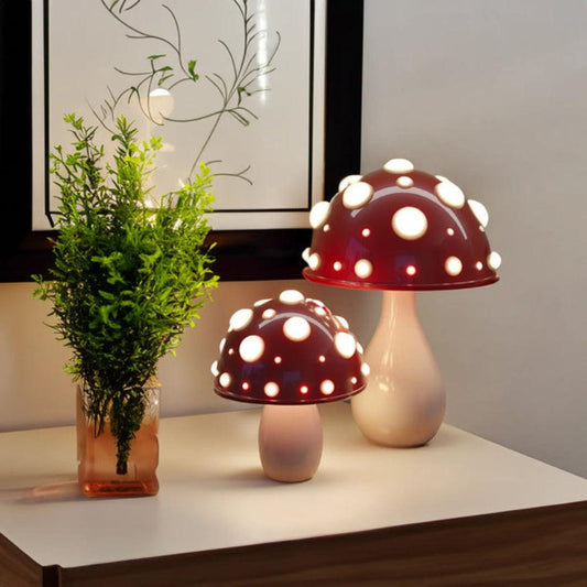 Mushroom LED Table Lamp Nature Inspired Ambient Lighting