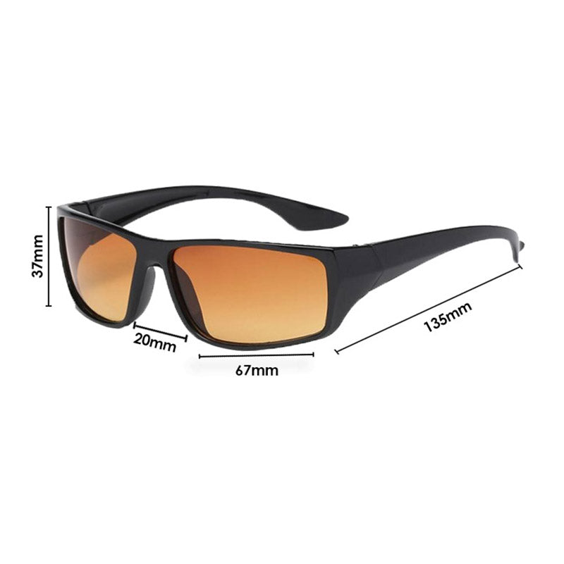 Night Driving Glasses Anti Glare Uv400 Lens Safety Eyewear