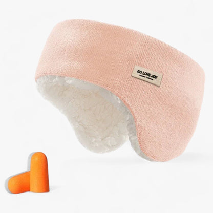 Noise Reducing Faux Fur Ear Warmers Adjustable Winter Earmuffs