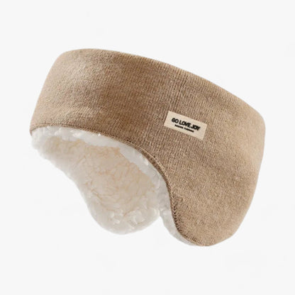 Noise Reducing Faux Fur Ear Warmers Adjustable Winter Earmuffs