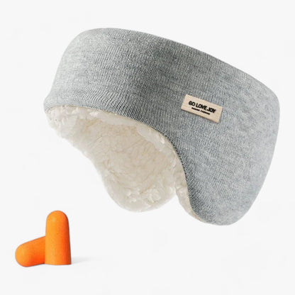 Noise Reducing Faux Fur Ear Warmers Adjustable Winter Earmuffs