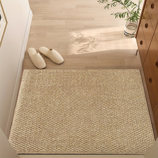 Non Slip Door Mat Washable Entry Rug Absorbent Dirt Trap Floor Mat