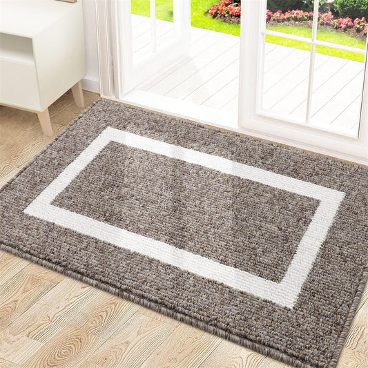 Non Slip Outdoor Door Mat Dirt Trapping Entrance Floor Rug