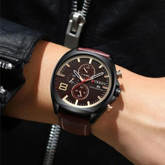 Outdoor Tactical Sports Watch for Men with Rugged Military Style and Quartz Accuracy