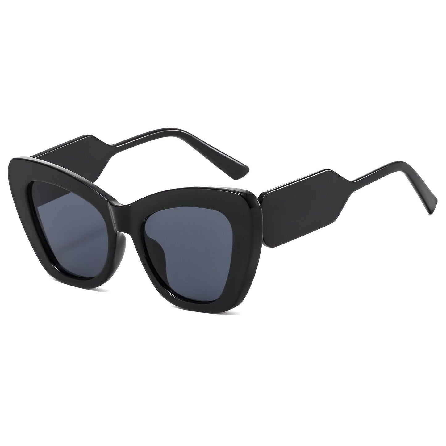 Oversized Cat Eye Sunglasses Womens UV400 Fashion Eyewear