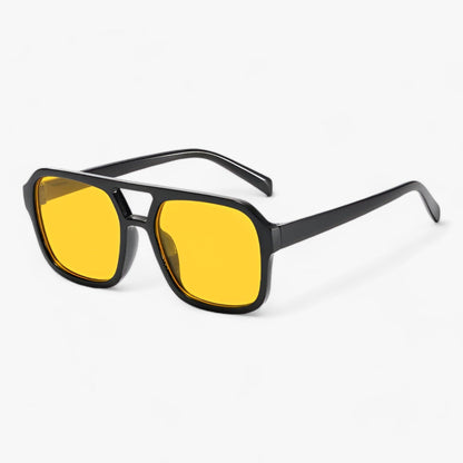 Oversized Square Sunglasses Womens Vintage UV400 Eyewear