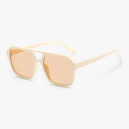Oversized Square Sunglasses Womens Vintage UV400 Eyewear