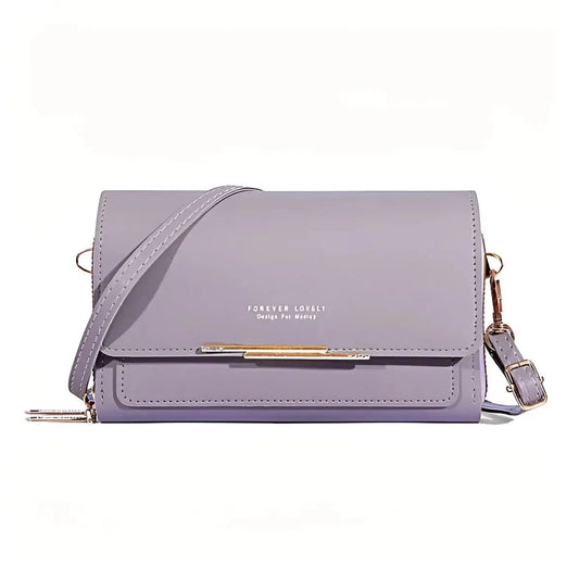 PU Leather Crossbody Bag Womens Shoulder Clutch Handbag