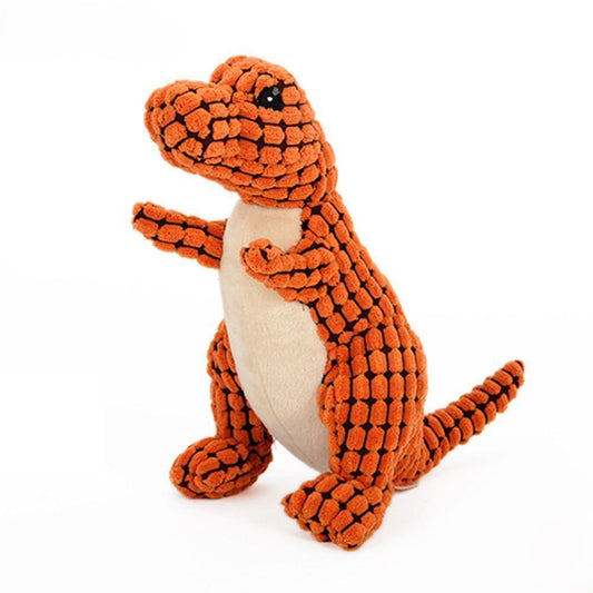 Plush Dinosaur Dog Toy Soft Durable Dog Chew Toy Safe Pet Toy For Small Medium Dogs