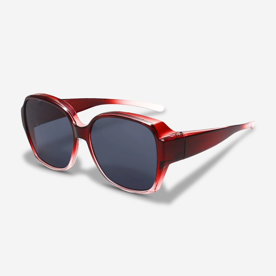 Polarized Fit Over Sunglasses UV400 Glare Protection Eyewear For Prescription Glasses