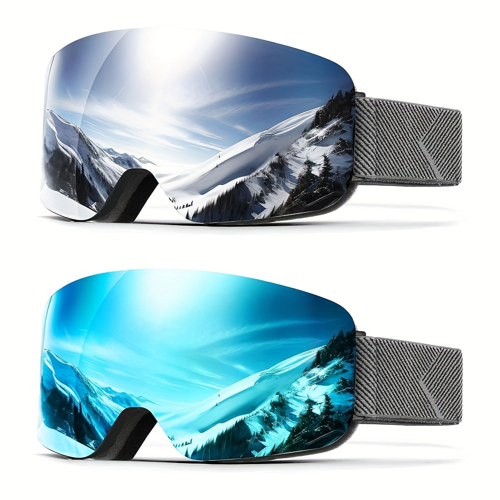 Polarized Ski Goggles Anti Fog Snowboard Glasses Winter Snow Eyewear