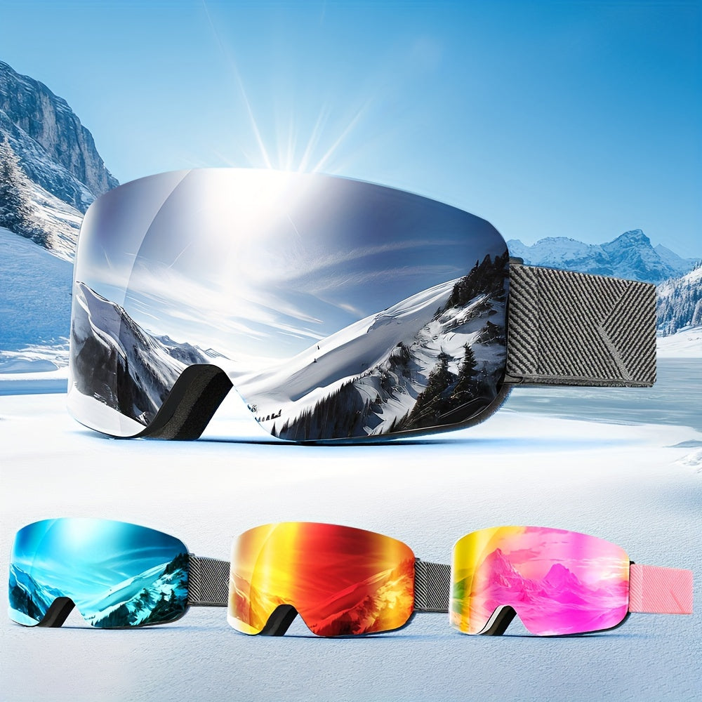 Polarized Ski Goggles Anti Fog Snowboard Glasses Winter Snow Eyewear