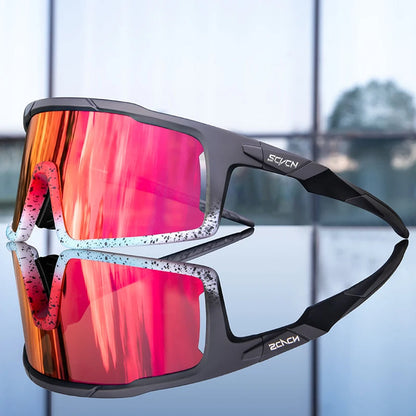 Polarized Sports Sunglasses UV Protection Lightweight Grip Frame