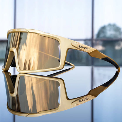 Polarized Sports Sunglasses UV Protection Lightweight Grip Frame