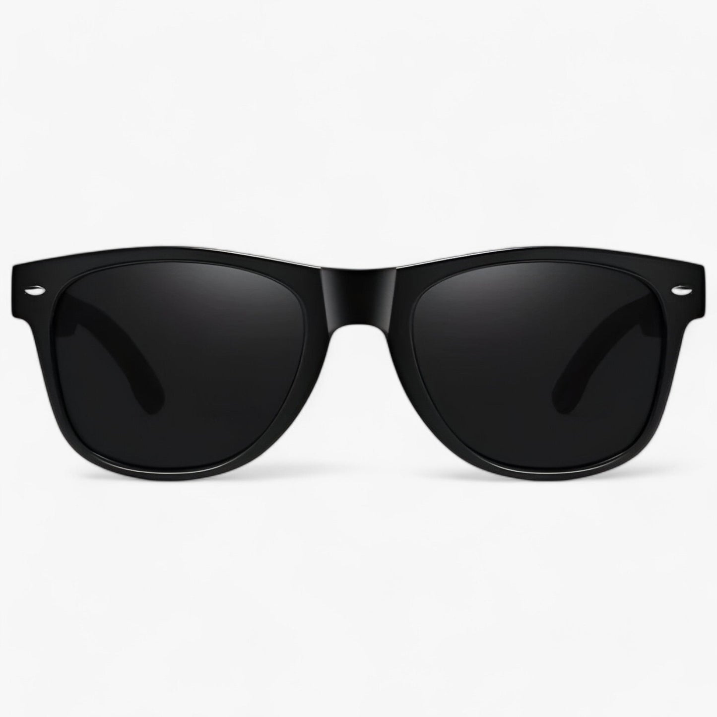 Polarized Wooden Temple Sunglasses UV400 Retro Unisex Eyewear
