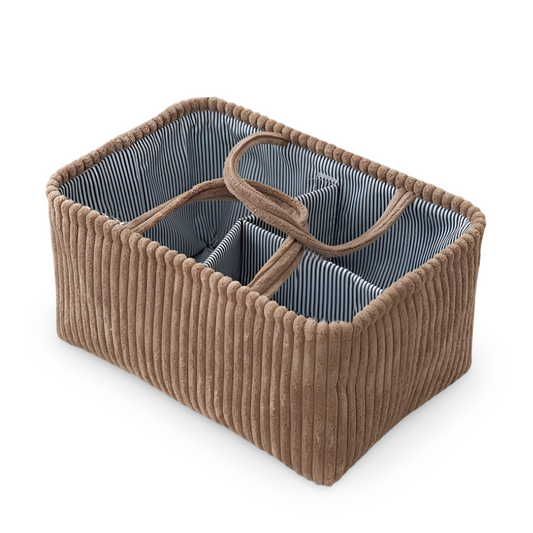 Polyester Baby Storage Basket Diaper Organizer Bin