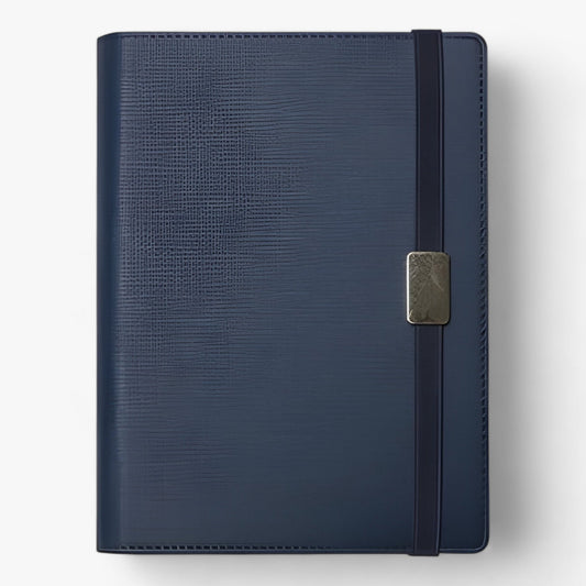 Premium Leather Business Notebook Meeting Planner Journal