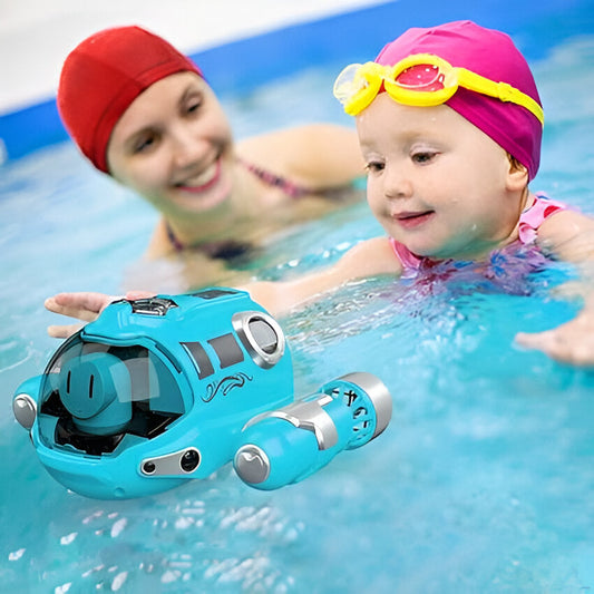 Remote Control Submarine Toy Underwater RC Boat Kids Water Toy