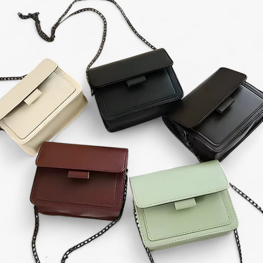 Retro Crossbody Shoulder Bag Vintage PU Leather Purse