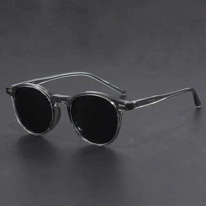 Retro Round Sunglasses Tortoiseshell Lightweight Fashion Eyewear