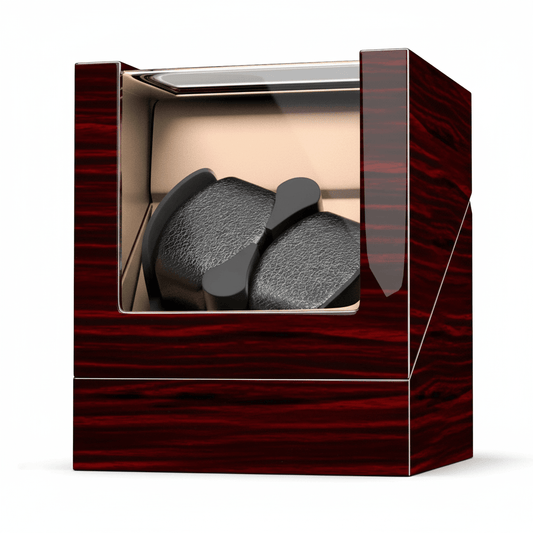 Siendy – Double Automatic Watch Winder with Wooden Case