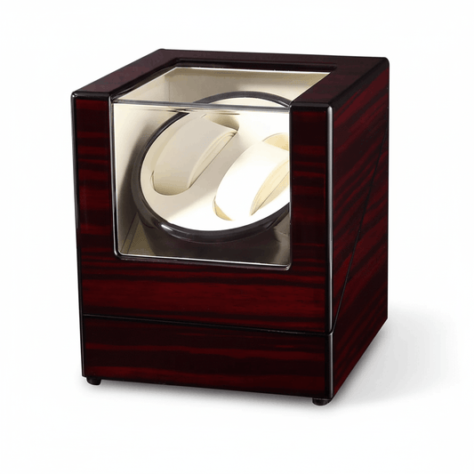 Siendy – Wooden Automatic Watch Winder with Display Case