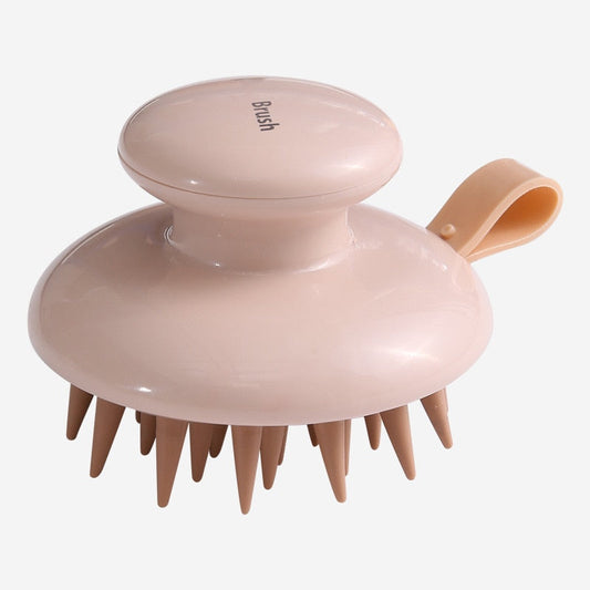 Silicone Scalp Massage Brush for Hair Care and Relaxation