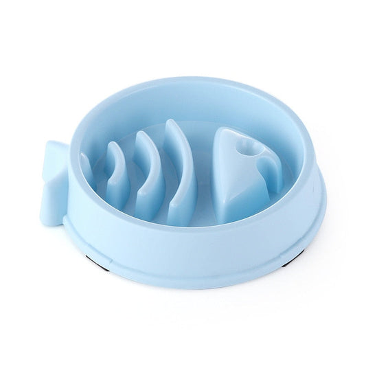 Slow Feeder Pet Bowl for Dogs Cats and Small Pets