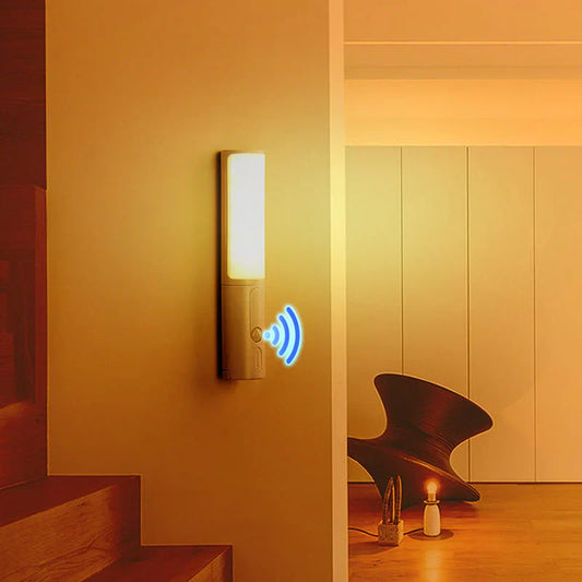 Smart LED Night Light with Motion Sensor Rechargeable for Home