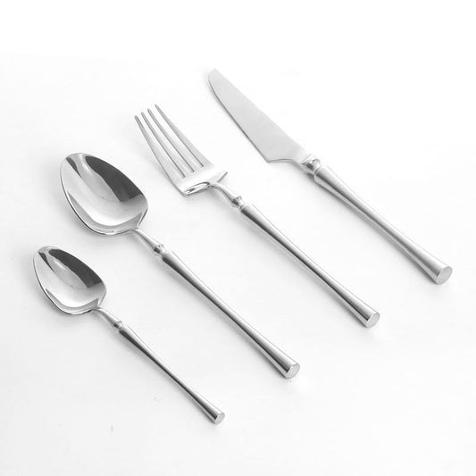 Stainless Steel Cutlery Set Elegant Dining Flatware Collection