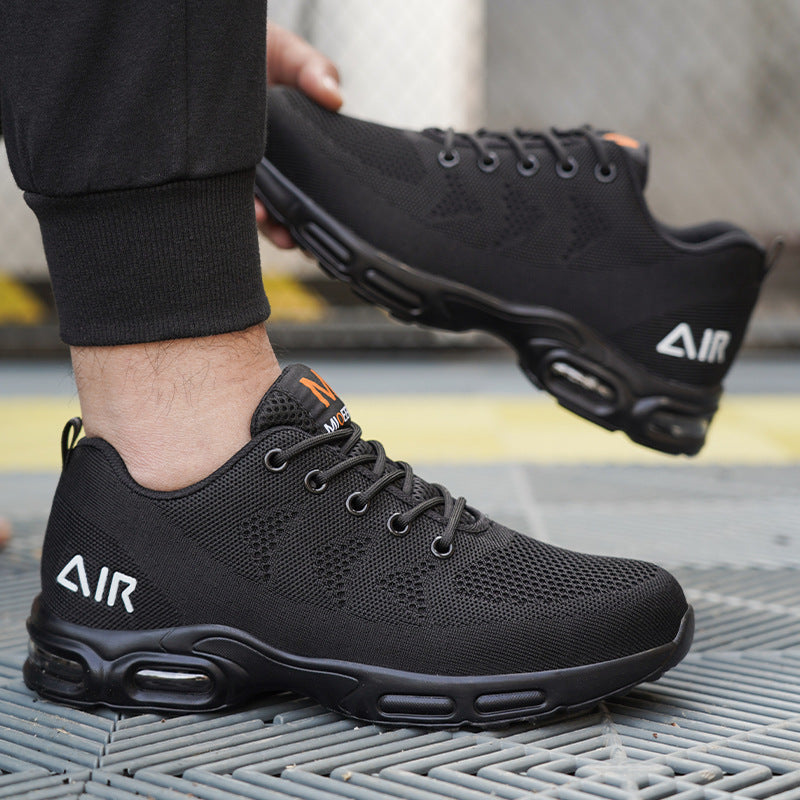 Steel Toe Work Shoes Lightweight Safety Trainers Men