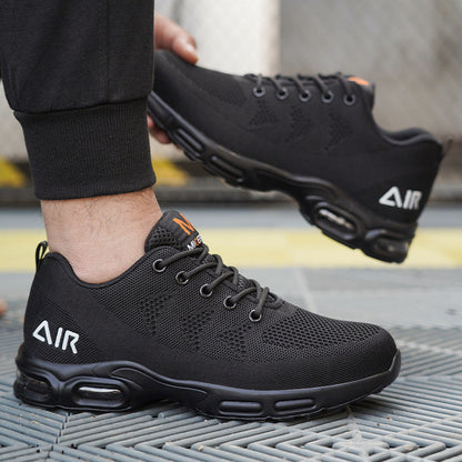 Steel Toe Work Shoes Lightweight Safety Trainers Men