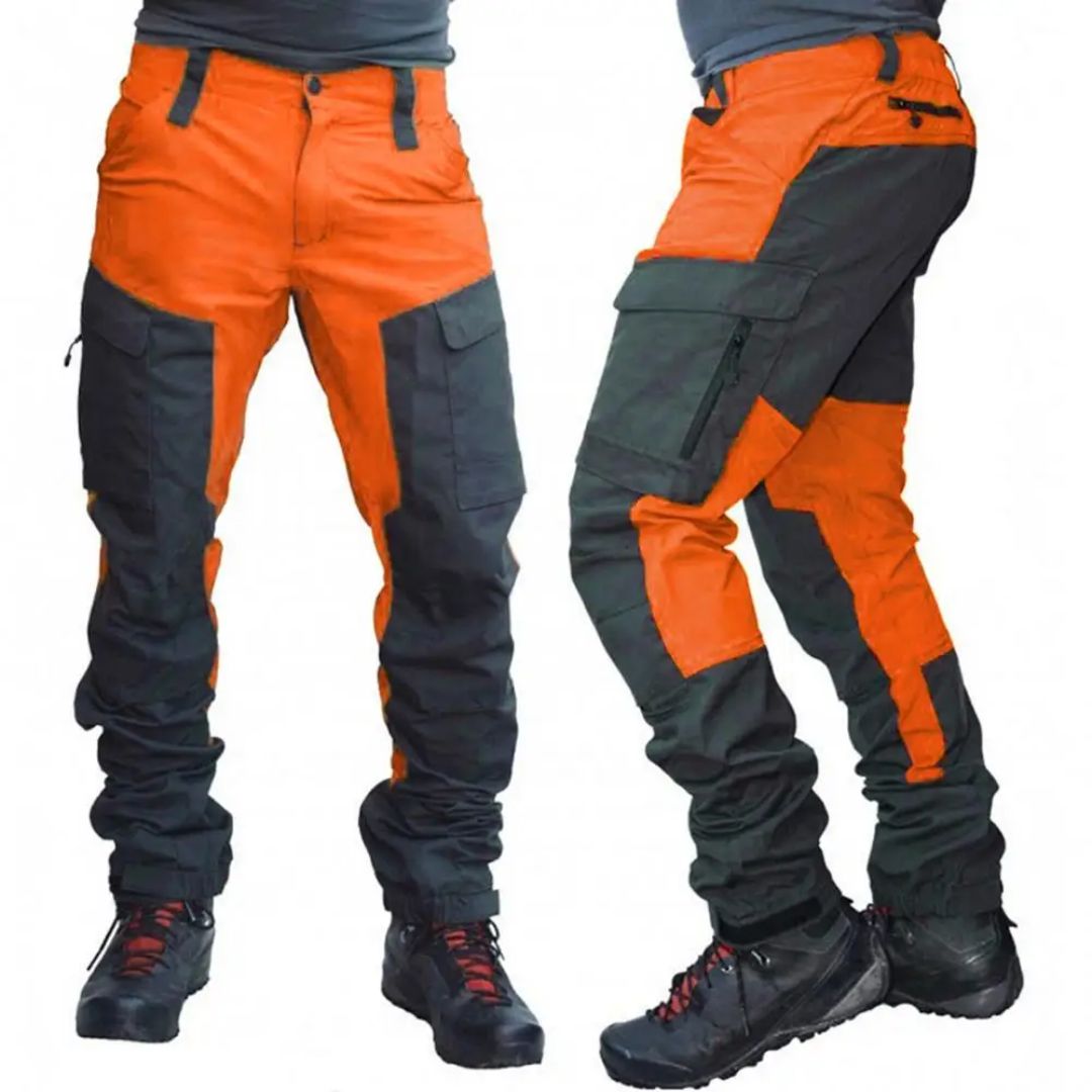 Tactical Cargo Work Pants Waterproof Durable Utility Trousers