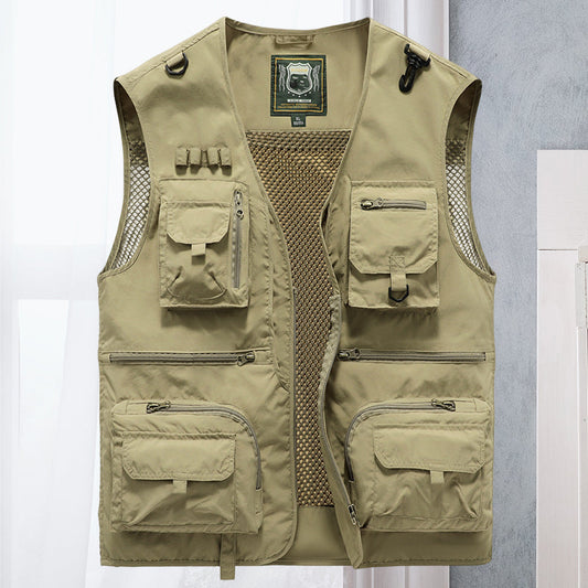 Tactical Outdoor Vest Adjustable Utility Combat Waistcoat