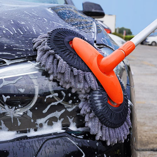 Telescopic Car Wash Brush Adjustable Microfiber Cleaning Mop