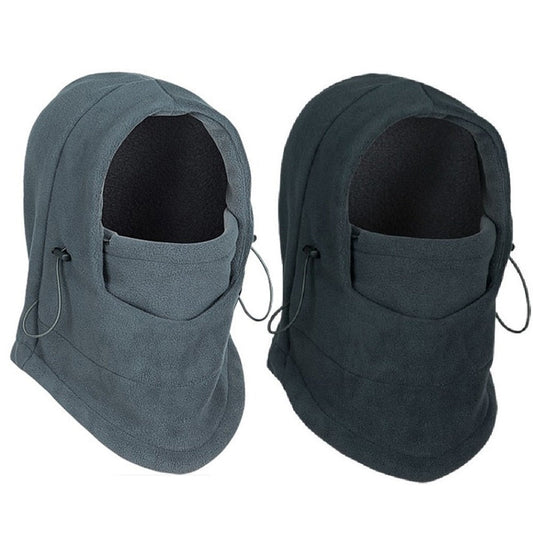 Thermal Fleece Winter Hat Face Neck Cover Windproof Cold Weather Outdoor Beanie