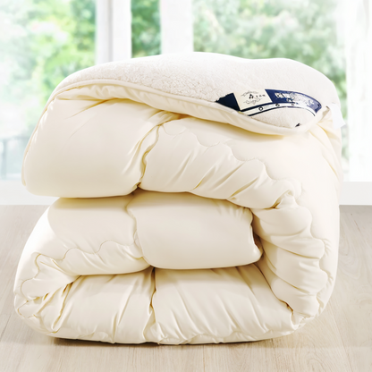 Ultra Soft Winter Quilt Cover Thick Plush Bedding Warm Flannel Blanket